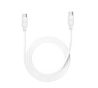 JUST GREEN USB-C to USB-C Cable 3A Power Delivery 60W Reversible 1.2m, White