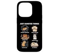 Just Hamster Things Funny Pet Rodent Lover Case for iPhone 14 Pro