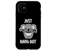 Just Hang Out Funny Australia Day Koala Bear Case for iPhone 11