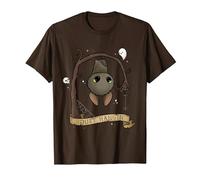 Just Hangin Bat Cute Halloween Animal Spooky Adorable Goth T-Shirt, Men, Brown, Medium