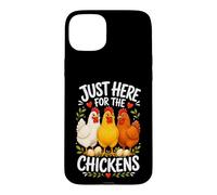 Just Here Chickens Case for iPhone 15 Plus