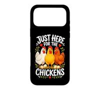 Just Here Chickens Case for iPhone 17 Pro Max