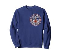 Just Here for a Cuppa Funny British Tea Pot Union Jack Sweatshirt