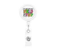 Just Here for Field Day 2023 Retractable Badge Holder Reel Clip Id Card Holder forNurse Student Office Worker