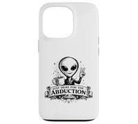 Just Here For The Abduction Funny Alien apparel Case for iPhone 13 Pro