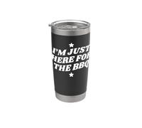 Just Here for The BBQ Grilling Stainless Steel Insulated Tumbler