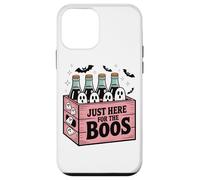Just Here For The Boos Ghostly Beverage Fun Case for iPhone 12 mini