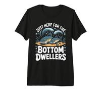 Just Here for the Bottom Dwellers Corydoras Catfish Aquarium Premium T-Shirt