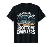 Just Here for the Bottom Dwellers Corydoras Catfish Aquarium Value Graphic T-Shirt