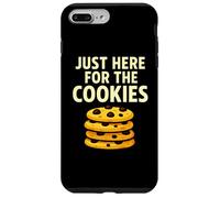 Just Here for the Cookies Funny Snack Lover Design Case for iPhone 7 Plus/8 Plus