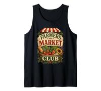 Just Here for The Flowers Farmers Market Tank Top