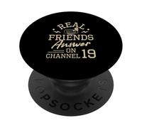 Just Here For The Frequencies Funny Citizens Band Radio User PopSockets Adhesive PopGrip