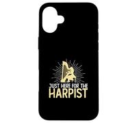 Just Here For The Harpist Funny Harp Playing For A Harpist Case for iPhone 16 Plus