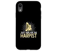 Just Here For The Harpist Funny Harp Playing For A Harpist Case for iPhone XR