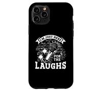 Just Here For The Laughs | Microphone | Stand Up Comedian Case for iPhone 11 Pro