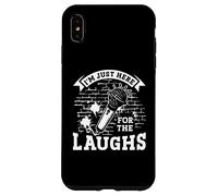 Just Here For The Laughs | Microphone | Stand Up Comedian Case for iPhone XS Max