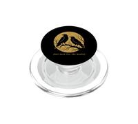 Just Here For The Murder Black Crow Raven Humor Crow Lover PopSockets PopGrip for MagSafe