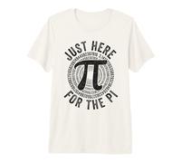 Just Here for The Pi Happy Pi Day Math Teacher Boys Girls Premium T-Shirt