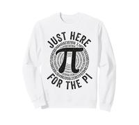 Just Here For The Pi Happy Pi Day Math Teacher boys girls Sweatshirt