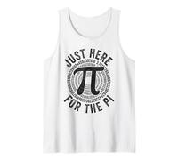 Just Here for The Pi Happy Pi Day Math Teacher Boys Girls Tank Top