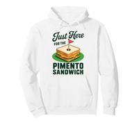 Just Here for the Pimento Cheese Sandwich Fun Golf Pullover Hoodie