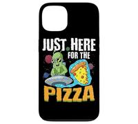 Just Here for the Pizza - The Ultimate Ufo Alien Case for iPhone 13