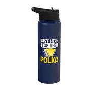 Just here for the Polka Polish Polka Stainless Steel Insulated Water Bottle
