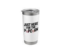 Just Here for The Popcorn Movie Snack Popcorn Lover Stainless Steel Insulated Tumbler