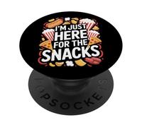 Just Here For The Snacks Food Lovers PopSockets Adhesive PopGrip