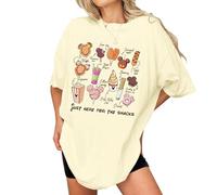 Just Here for The Snacks Shirt for Women - Drink Around The World Shirts for Men, Snack Shirt 1, XXL
