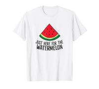 Just Here For The Watermelon Summe Melon Watermelon T-Shirt