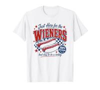 Just Here for the Wieners Bad Day to Be a Hotdog T-Shirt