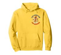Just Here for the Wieners - USA Hot Dogs & Fireworks Pocket Pullover Hoodie