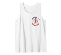 Just Here for the Wieners - USA Hot Dogs & Fireworks Pocket Tank Top