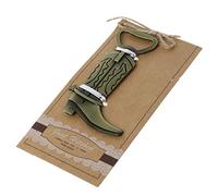 Just Hitched Cowboy Boot Bottle Opener Western Birthday Wedding Favor Party