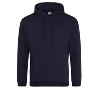 Just Hoods Awdis College Hoodie Plain Casual Pullover Jumper Sweatshirt JH001