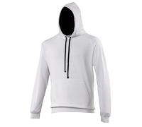 Just Hoods AWDis Varsity Hoodie Plain Pullover Hooded Jumper Casual Gym JH003