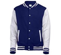 Just Hoods by AWDis Men's Jacket Varsity Jacket, S