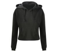 Just Hoods Ladies Girlie Womans Cropped Hoodie Hooded Sweat Sweatshirt