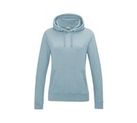 Just Hoods Ladies Womens Cotton Rich Hooded Sweatshirt Hoodie - 20 Colours
