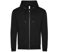 Just Hoods Organic Cotton/Recycled Polyester Full Zip Hooded Sweatshirt Hoodie