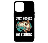 Just hooked on fishing, funny fishing Case for iPhone 12 Pro Max