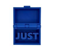 Just in Case Prank Box - Funny Joke Box for Desk Decor, Weird Stuff Gag Gift | Small ABS Jewelry Organizer Box, Unique Prank for Halloween and Christmas Decorations, Prank Box (7x6x5.2cm)
