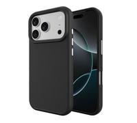 Just In Case | Rugged ArmorGrip Case for iPhone 17 Pro (MIL-Grade Drop Protection, MagSafe Compatible, Reinforced Corners, Enhanced Grip) Black