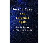 Just in Case You Eutychus Again... Jot It Down Before You Doze Off: A journal note book for Pastors, young adult, men and women who love taking down notes during sermon or write a prayer journal