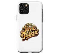 Just Jive Talkin' Retro 70s Soul Funk Disco Typography Case for iPhone 11 Pro