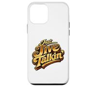 Just Jive Talkin' Retro 70s Soul Funk Disco Typography Case for iPhone 12 mini