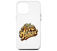 Just Jive Talkin' Retro 70s Soul Funk Disco Typography Case for iPhone 12 Pro Max