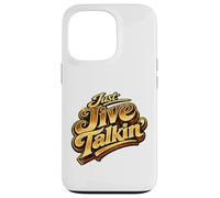 Just Jive Talkin' Retro 70s Soul Funk Disco Typography Case for iPhone 13 Pro