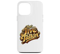 Just Jive Talkin' Retro 70s Soul Funk Disco Typography Case for iPhone 13 Pro Max